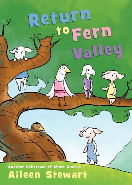 Farm animal children playing