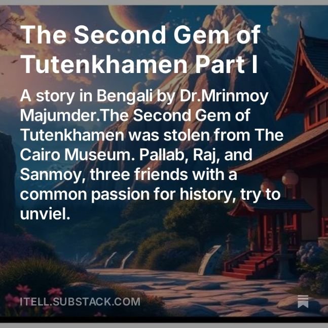 The Second Gem of Tutenkhamen Part I